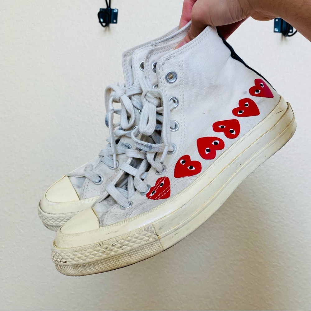 Converse x Comme des Garçons Play High Top Sneakers